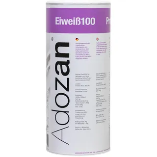 Adozan Eiweiß 100 | 99% Whey Isolate/Rind Protein Pulver auf 100g | Neutral, Ohne Zucker & Fett | Leicht Löslich, Geschmacksneutral Eiweißpulver für Diät, Bariatrische Ernährung & Regeneration | 1kg