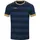 kurzarm Trikot Herren navy/gold S