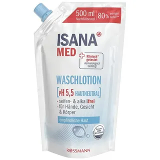 Isana MED Waschlotion Nachfüllbeutel - 500.0 ml