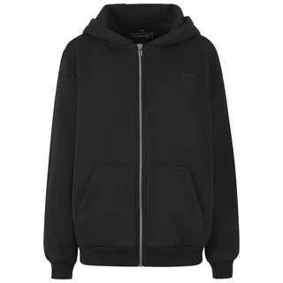 miss tee Hoodie schwarz, L,