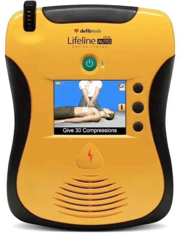 Defibtech - Lifeline VIEW AUTO - vollautomatischer Defibrillator zur Miete inkl. Service - Jahresmiete