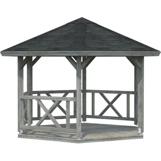 Palmako Betty 4,23 x 4,23 m Grau