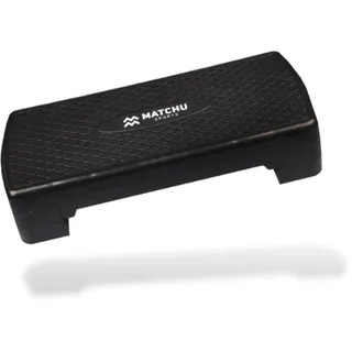 Matchu Sports Verstellbarer Aerobic Stepper Schwarz