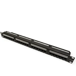Telegärtner PatchPanel MPP24-HS Cat.6A RAL 9005 sw 100007034