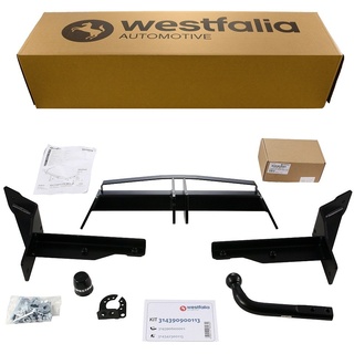 Westfalia starre Anhängerkupplung für Opel Insignia Sports Tourer (BJ 08/2009-05/2017) - im Set mit 13-pol. fzg.-spez. Westfalia Elektrosatz
