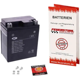 Gel Batterie für Honda SH 125 i, 2020-2023 (JF90) wartungsfrei, einbaufertig (inkl. 7,50€ Pfand)