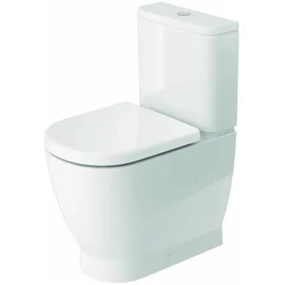 Duravit D-Code Stand-WC mit WC-Sitz Weiß