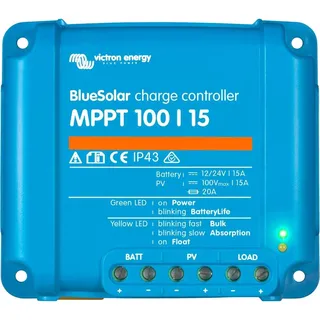 Victron Energy BlueSolar MPPT 100/15