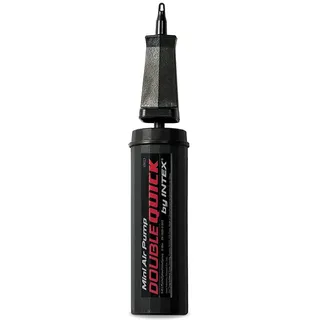 Intex 69613 – Mini-Doppel-Schnellpumpe, Kunststoff, Schwarz, 29 cm