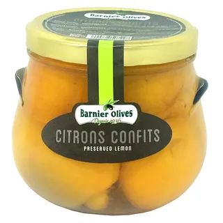 Marokkanische Salzzitronen, eingelegte Zitronen aus Frankreich, 850g Glas (netto 500g)