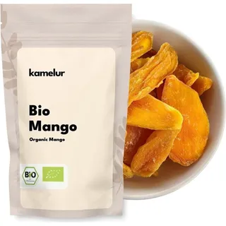 Kamelur 1kg BIO Mango getrocknet & ungeschwefelt, BIO Trockenfrüchte ungezuckert