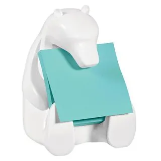 Post-it Post-it® Super Sticky Z-Notes Haftnotizen-Set extrastark BEAR-330 blau, 1 Set