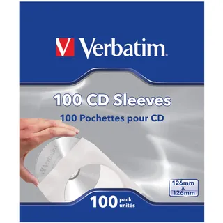Verbatim CD Umschläge, 100 Stück,