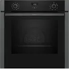 B3ACE2AG3 Backofen 60cm GraphiteGrey 7Heizarten LCD-Display HIDE EasyClean Elektronikuhr