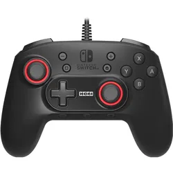 HORI Horipad + (Switch, Windows), Gaming Controller, Schwarz