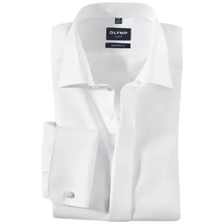 Olymp Herren Hemd weiß, weiß, NOS