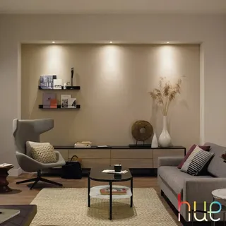 Philips Hue White Ambiance Milliskin Einbauleuchte Erweiterung, GU10, 8720169319936,