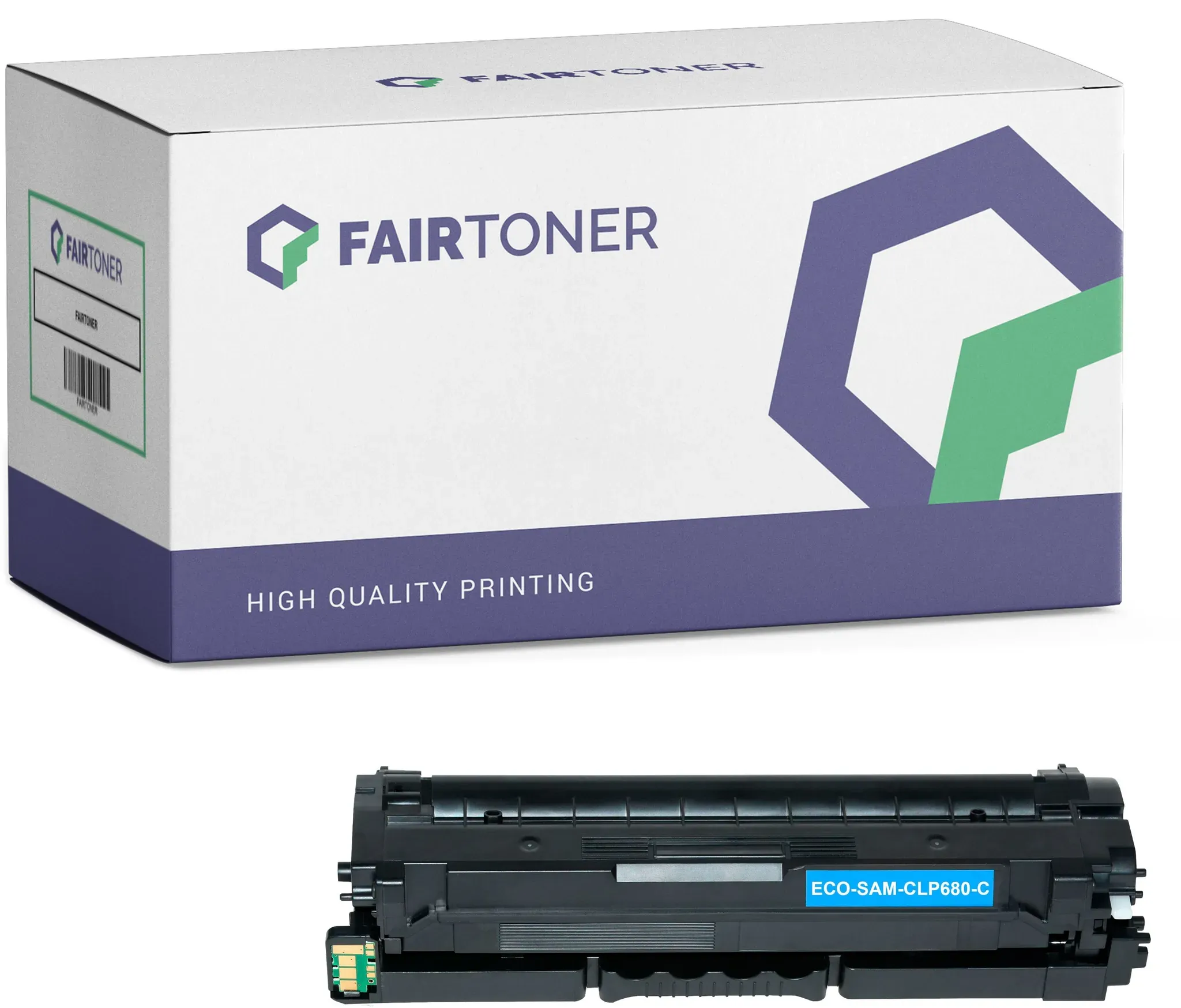 Kompatibel für Samsung CLP-680 DW (CLT-C506L/ELS / C506L) Toner Cyan