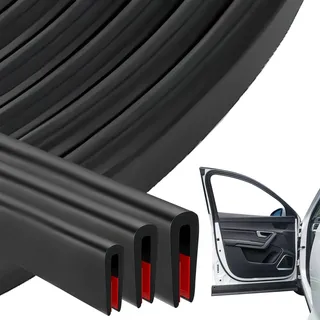 LIUZHUJ Kantenschutzprofil 6 m, U-Förmig Kantenschutz Gummi, 4-8 mm Kantenschutz für Bleche, EPDM-Gummi Flexibler Autotürkantenschutz, für Autotüren, Fenster und Blechkanten