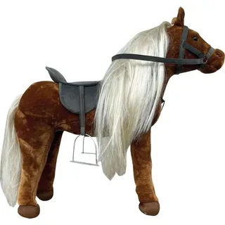Amia AM Plüschpferd Goldie,Sattelhöhe ca.46cm