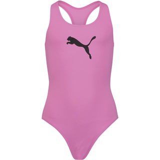 Puma Mädchen Swimsuit Badebekleidung, Opera Mauve, 140 EU