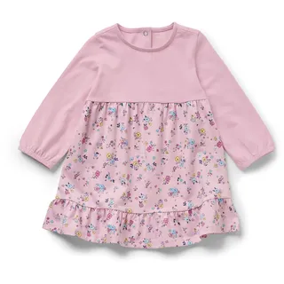 Tchibo - Baby-Jerseykleid - Baby - Gr. 62/68 - rosa/geblümt