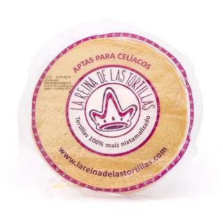 Königen der Tortillas - Tortillas aus gelbem Mais 100% nixtamalisiert - Führe...