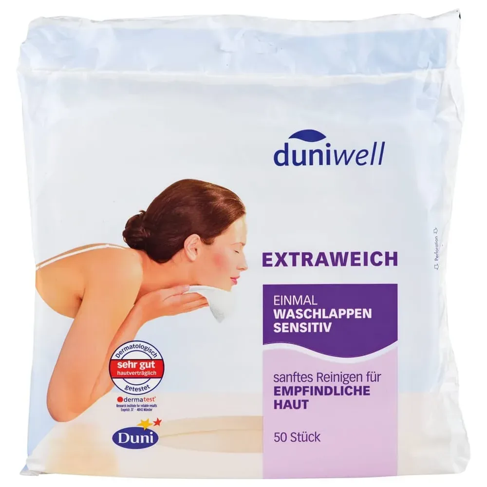 Duniwell Einmal Waschlappen sensitiv