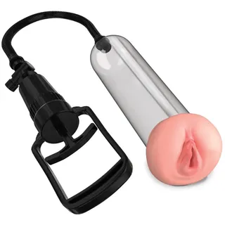 PUMP WORX Penispumpe 'Beginners Pussy Pump“ mit Vagina-Öffnung | Manueller Pumpfunktion Pump Worx 1 St Pumpe