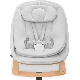 hauck Alpha + grey inkl. Alpha Bouncer 2 in 1 hearts grey