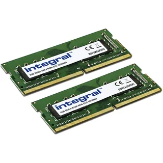 Integral 16GB(2x 8GB) DDR4 RAM 2666MHz SODIMM Laptop Notebook MacBook Arbeitsspeicher-Kit