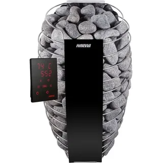 Harvia Spirit SP90XW 9 kW WiFi Black finnischer Saunaofen inklusive Xenio WiFi Steuerung