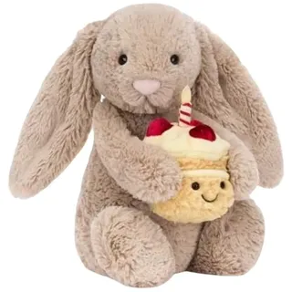 Jellycat Kuscheltier Bunny Spielzeug, Süße Pluschtiere Kaninchen Geschenke - 31cm/12.2in