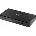 OWC Thunderbolt 5 Dual 10GbE Network Dock 11-Port Connectivi (Thunderbolt, 11 Ports), Dockingstation + USB Hub, Schwarz