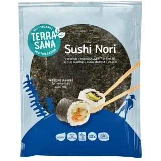 Terrasana Sushi Nori Blätter bio (10St)
