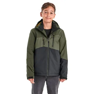 KILLTEC Jungen, Winterjacke für Jungen KOW 204 BYS JCKT, dunkeloliv, 140, 38686-000