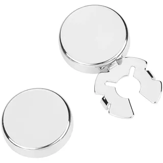 VEOIRXU 2 Pcs Knopfabdeckungen Für Herren, Vintage Manschettenknöpfe, Manschettenknöpfe Für Hochzeitsfeier runde Manschette Knopf Abdeckung Manschettenknöpfe für Herren Hochzeit formelles Hemd