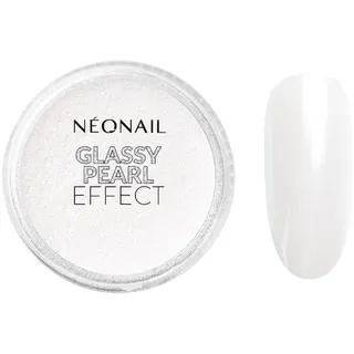 NeoNail Professional NEONAIL Glassy Pearl Effect Nageldesign WHITE 2 g Weiss