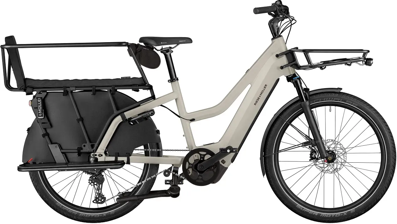 Riese & Müller Multicharger3 Family 625 Wh Damen Mixte beige - 26" - 47 cm