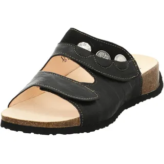 Damen Pantoletten Schwarz 43 EU