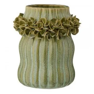 ib laursen Vase mit Schmuck Hortensien, in grün