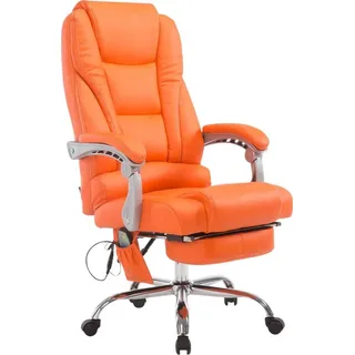Kunstleder mit Massagefunktion orange