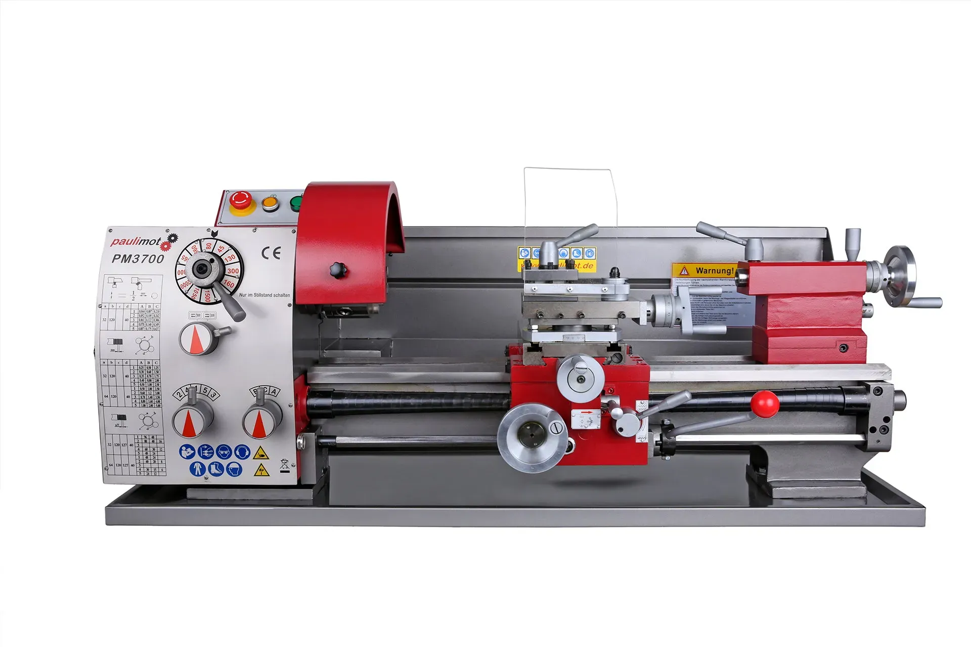 Drehmaschine PM3700 mit 400 Volt Motor
