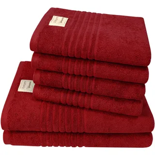 Handtuch Set »Nature«, Set, 6 tlg., Frottier, 6er Set: 4x Handtücher, je 50 x 100 cm & 2x Badetuch 70 x 140 cm