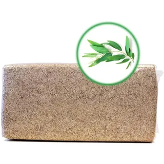 Terra Exotica Hanfeinstreu 14 kg (150L) Einstreu für Pferde, Hühner und Nager (mit Eukalyptus)