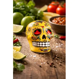 Sierra Tequila Salz- / Pfefferstreuer Sierra Tequila Salz- & Zimtstreuer Skull Gelb
