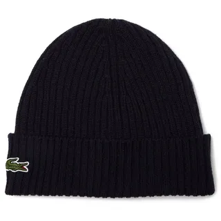 Lacoste Unisex Beanie aus gerippter Wolle (RB0001)