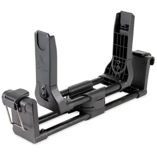 wonderfold W2 Babyschalen-Adapter / Car Seat X2 Bollerwagen, Schwarz