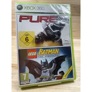 NEU/OVP XBOX 360 Spiel • 2in1 PURE + LEGO BATMAN THE VIDEOGAME #M51