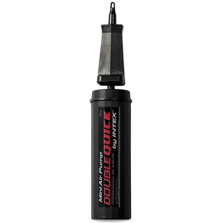 Intex 69613 – Mini-Doppel-Schnellpumpe, Kunststoff, Schwarz, 29 cm